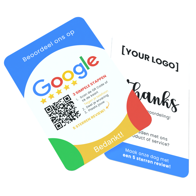 nfc review kaart google (gepersonaliseerd)