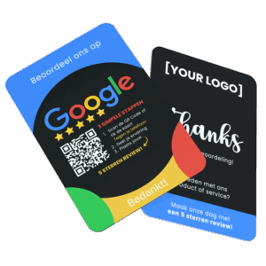 nfc review kaart google (gepersonaliseerd)