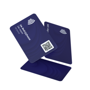 nfc visitekaart met gepersonaliseerd design